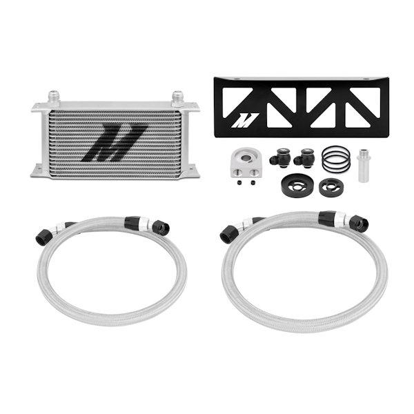 Mishimoto — Mishimoto 13+ Subaru BRZ / 13+ Scion FR-S Oil Cooler Kit - Silver - view 21